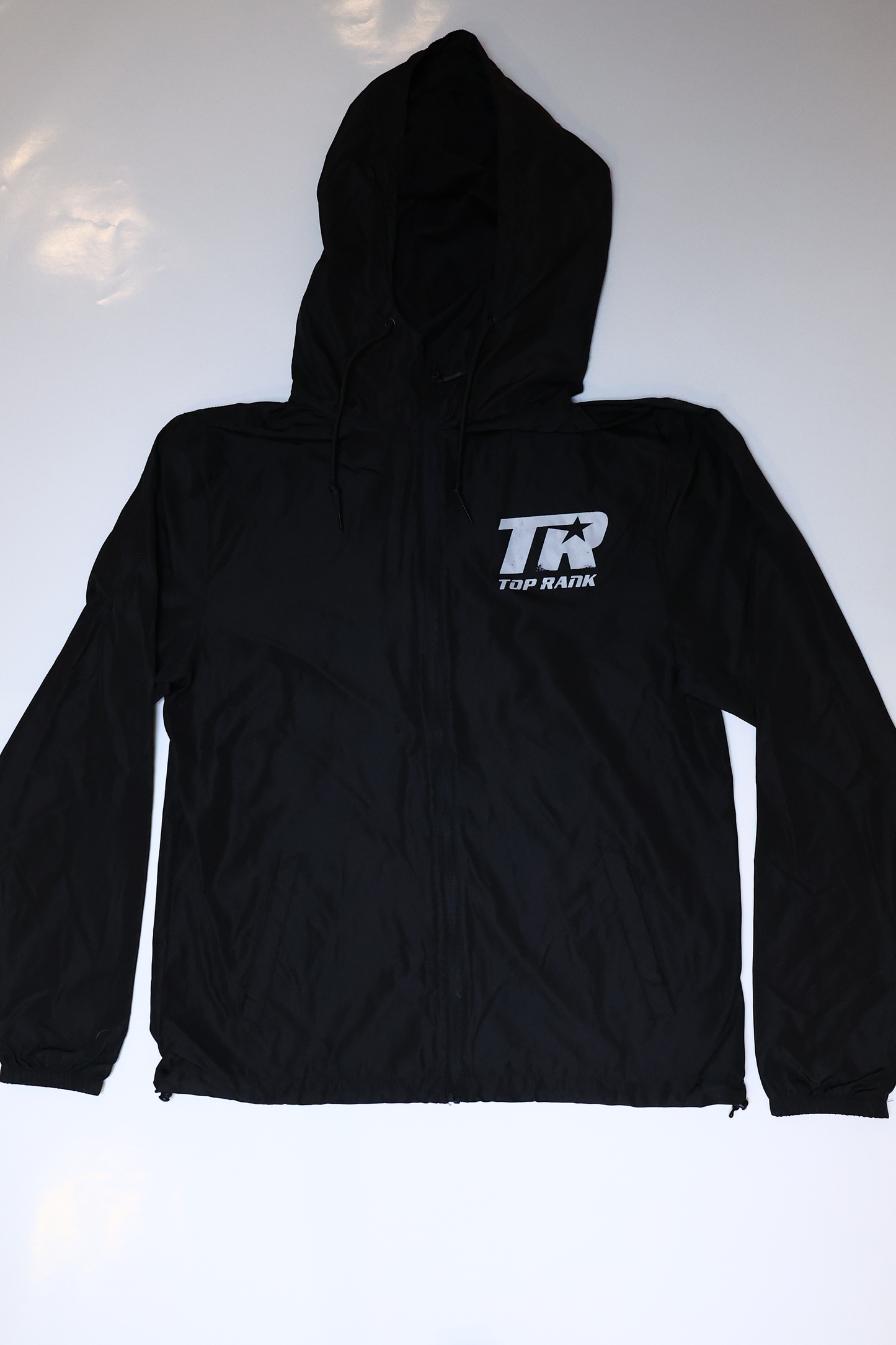 Top Rank Black Camo Windbreaker