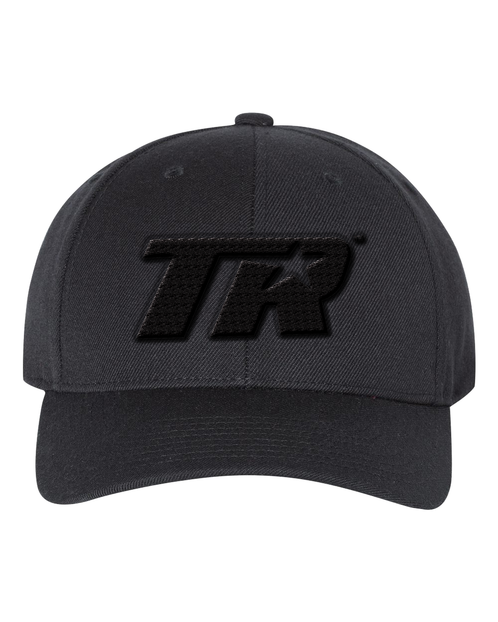 Shop the Curved Black on Black 3D TR Logo Hat – perfect for casual wear. Featuring a sleek design and comfortable fit, this hat is ideal for any occasion. Fast delivery available!