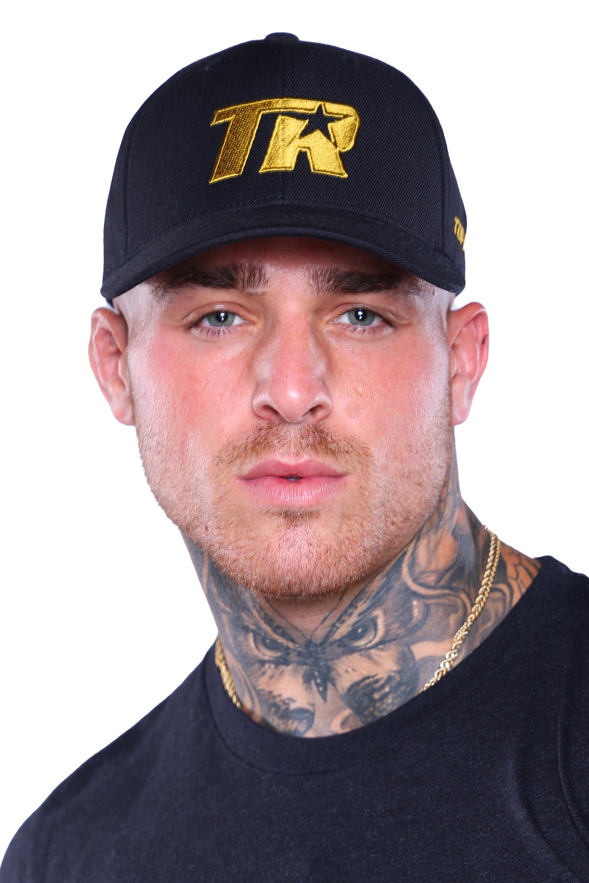 Gold TR Logo Snapback Hat –