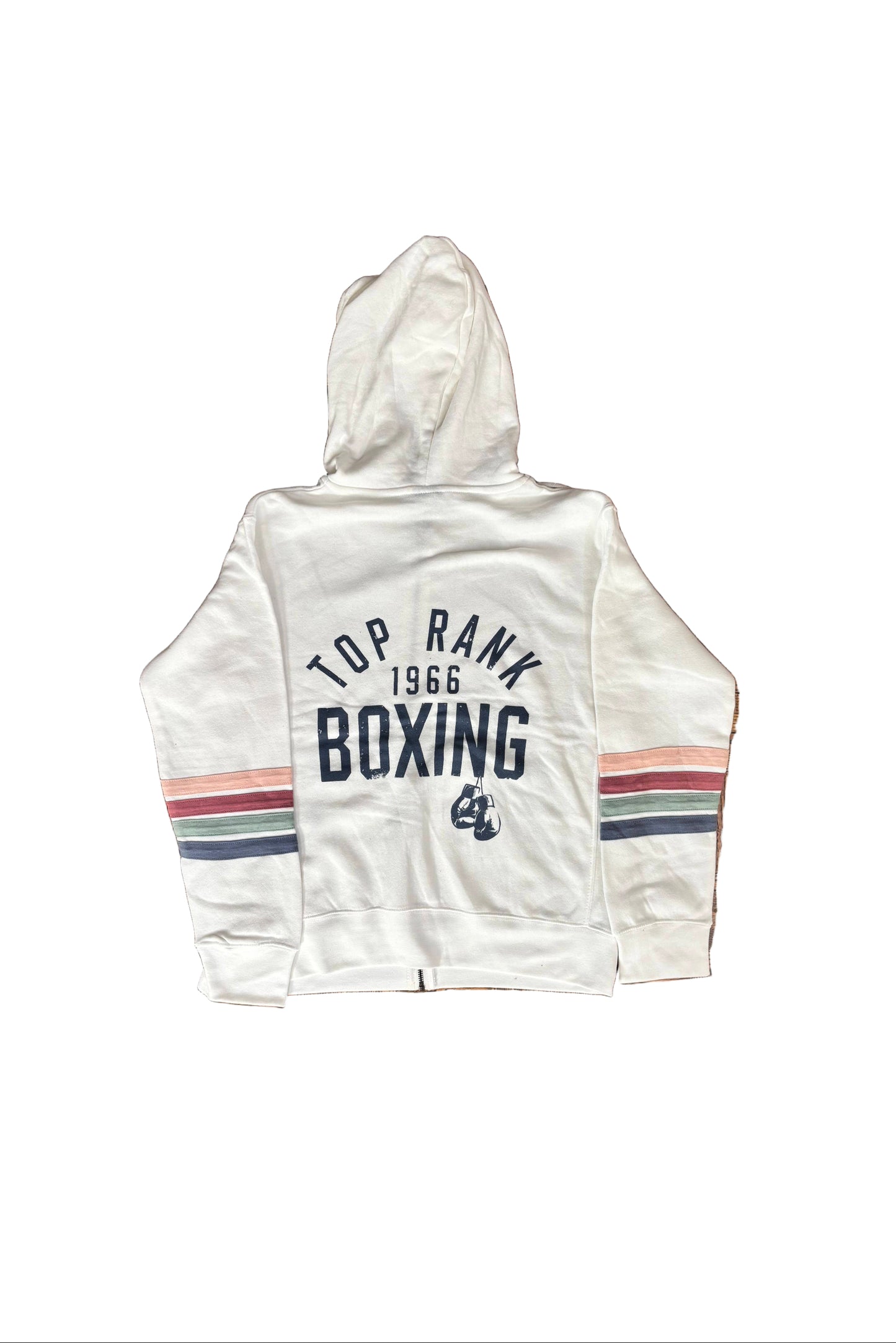 Ivory Full Zip Top Rank Women's Hoodie