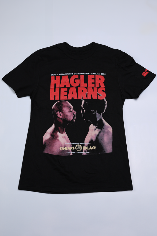 Marvin Hagler vs. Thomas Hearns | 40th Anniversary T-Shirt