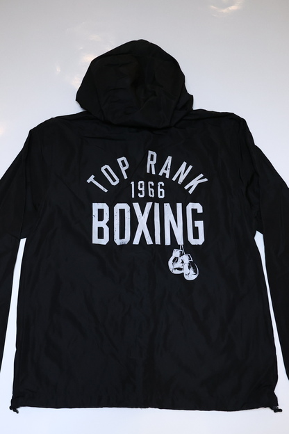 Top Rank Black Camo Windbreaker