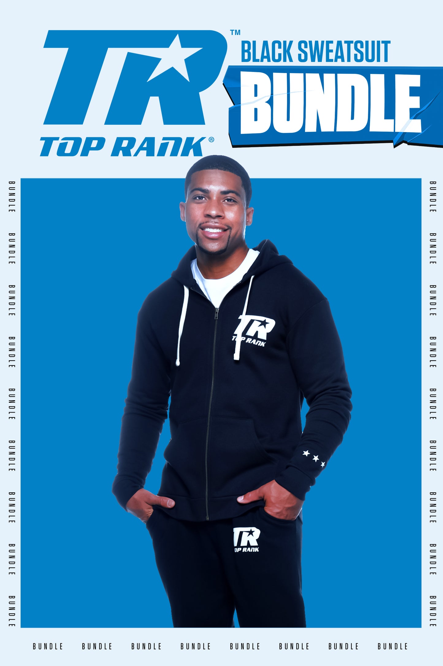 Top Rank Black Sweatsuit Bundle