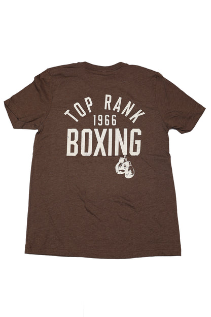 Top Rank Heather Chocolate Brown T-Shirt