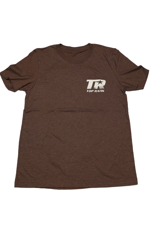 Top Rank Heather Chocolate Brown T-Shirt