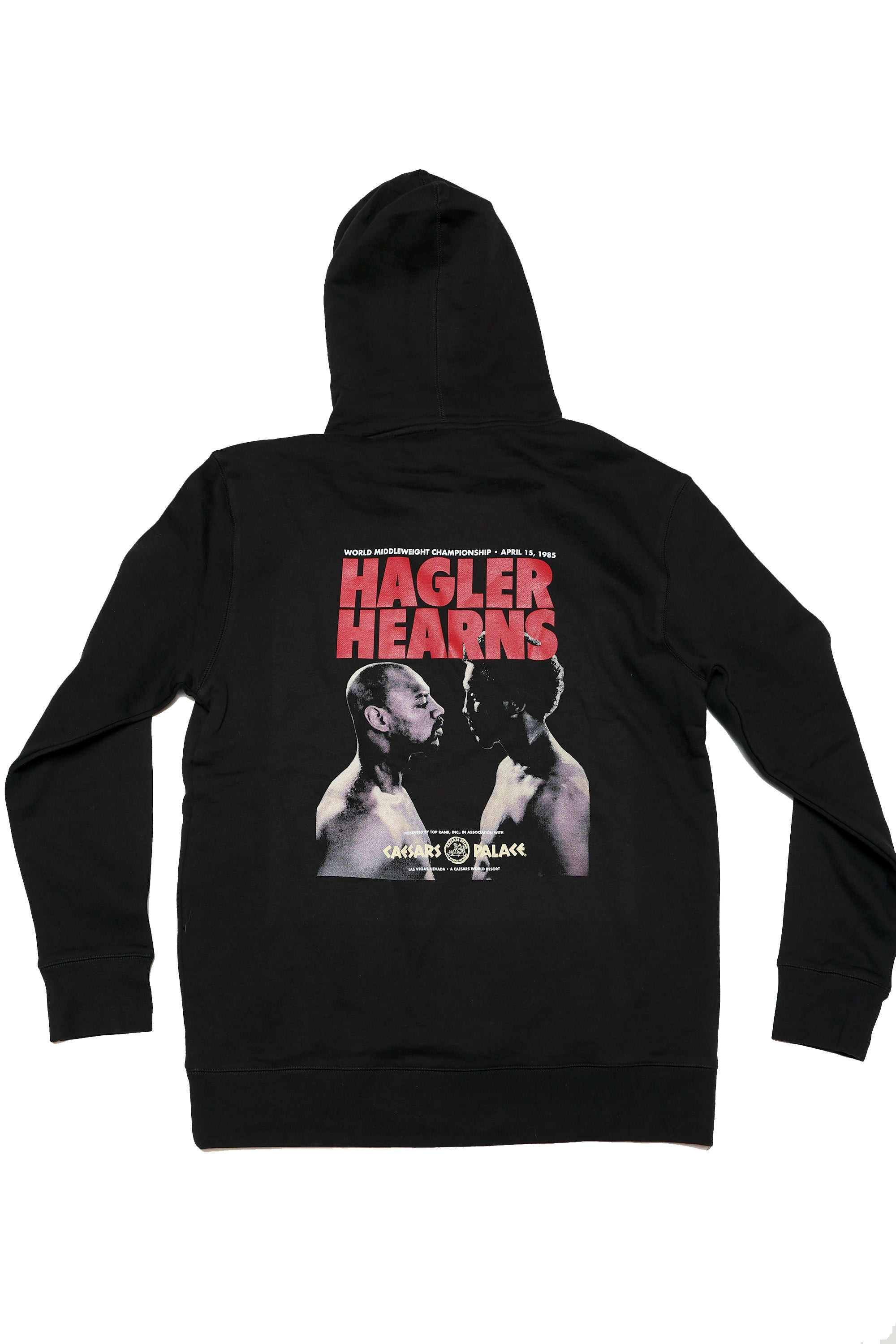 Hagler vs Hearns 40th Anniversary Hoodie | Top Rank Boxing