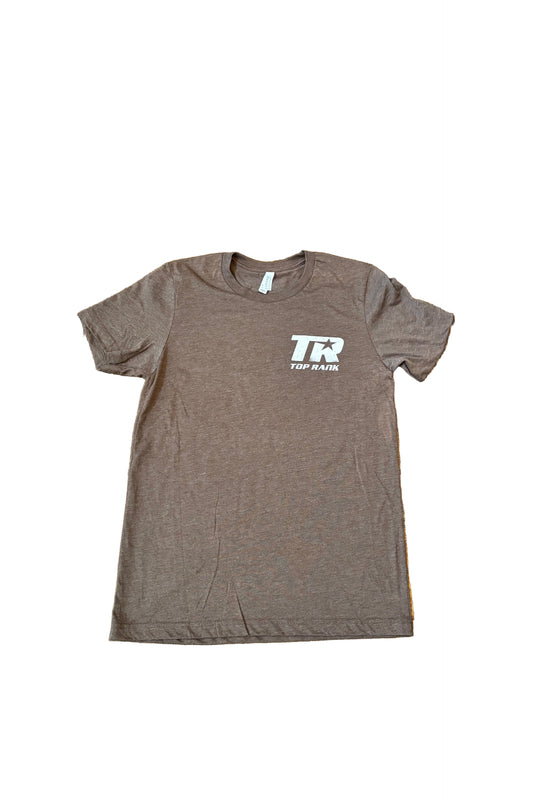 Heather Brown Top Rank Boxing T-Shirt