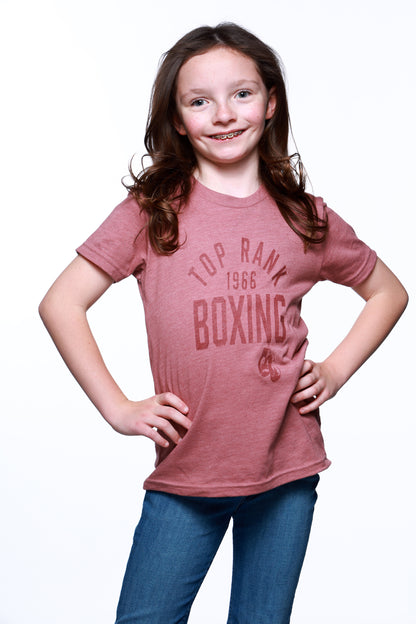 Heather Mauve Top Rank Youth T-Shirt