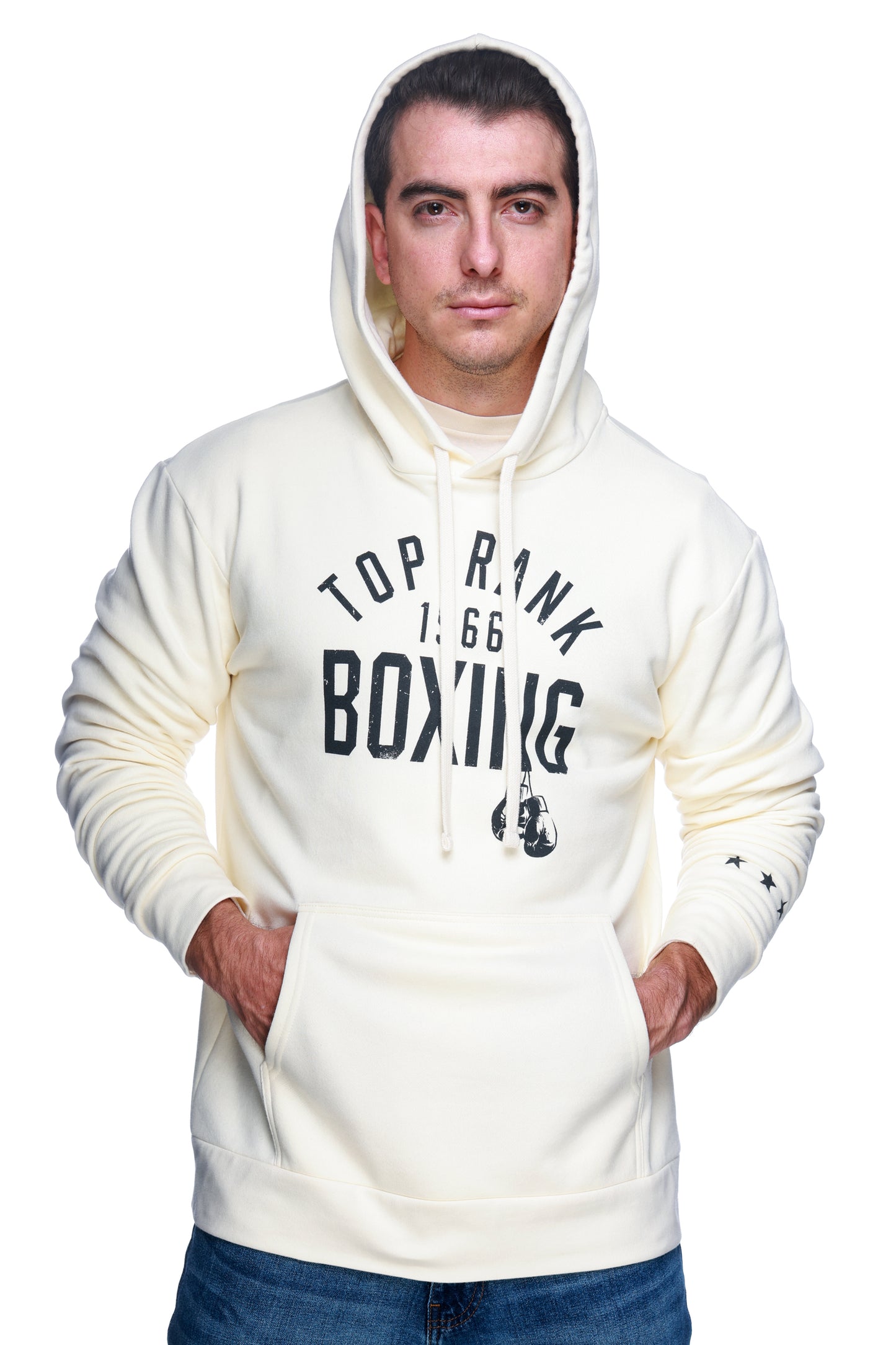 Natural Top Rank Pullover Hoodie